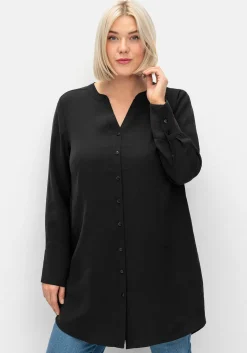 Longbluse mit Passe und Raffungen hinten<sheego Clearance