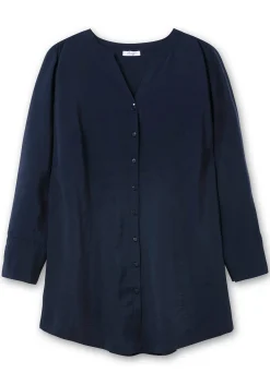 Longbluse mit Passe und Raffungen hinten<sheego Clearance