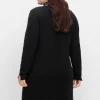 Longpullover in A-Linie, mit langem Schlitz vorn<sheego Outlet