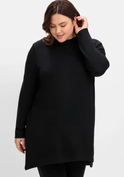 Longshirt aus Interlock, im Vokuhila-Schnitt<sheego Best