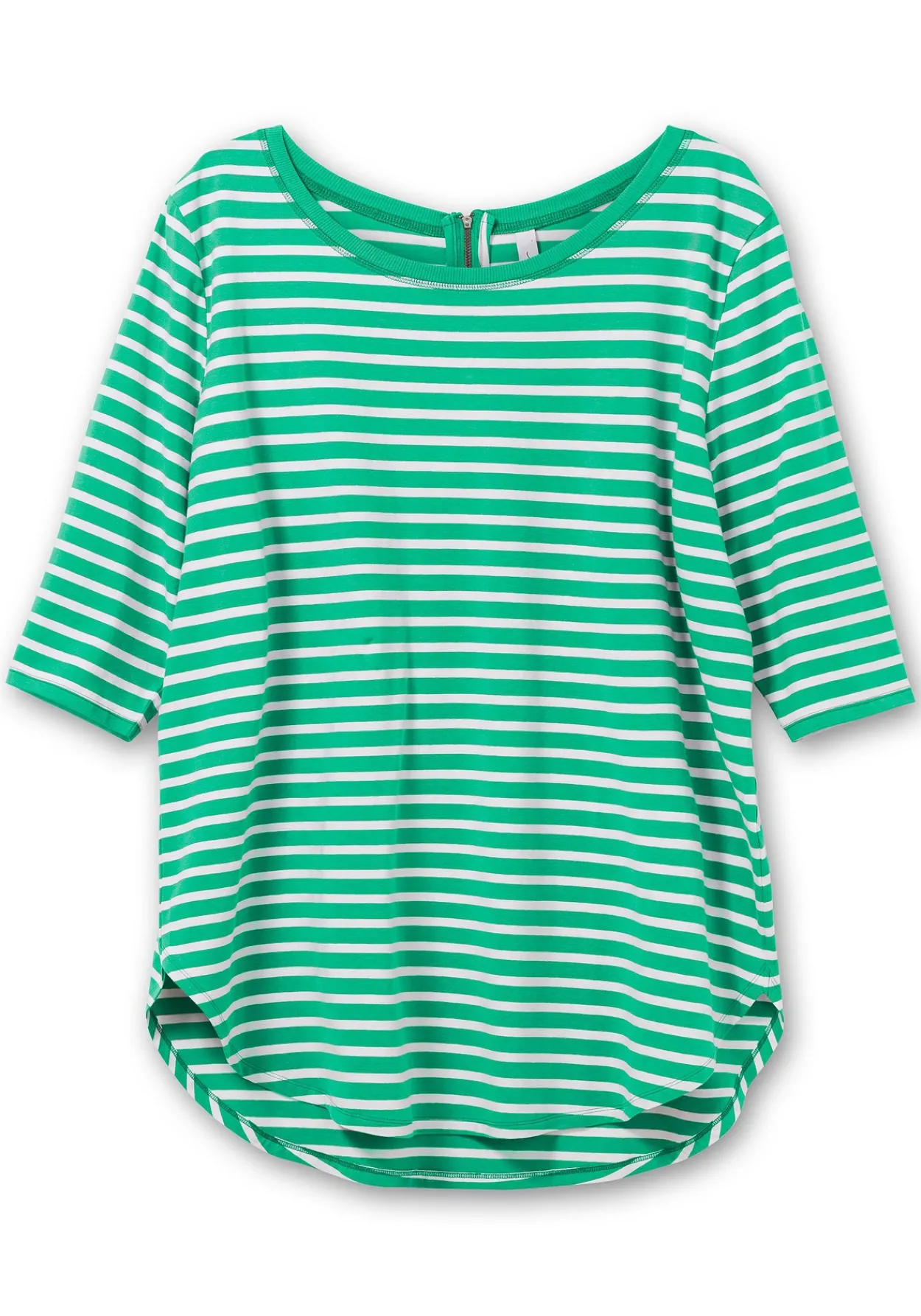 Longshirt in Oversized-Form mit Streifen<sheego Clearance