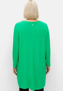 Longshirt in Wickeloptik, in leichter A-Linie<sheego Hot