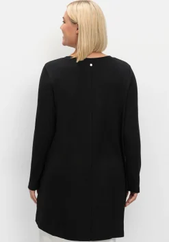 Longshirt in Wickeloptik, in leichter A-Linie<sheego New