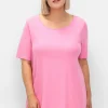 Longshirt mit abgerundetem Saum<sheego Online