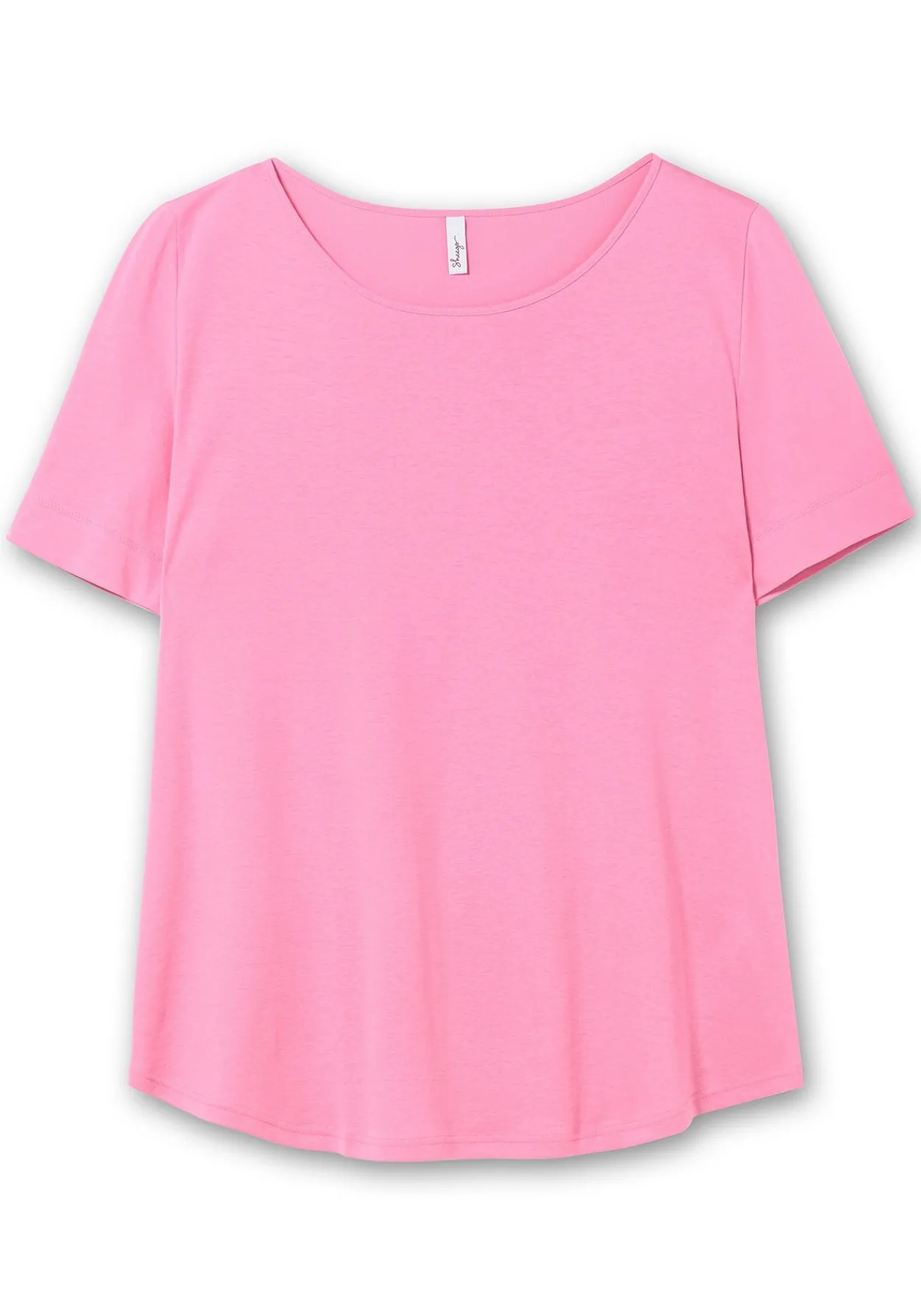 Longshirt mit abgerundetem Saum<sheego Online