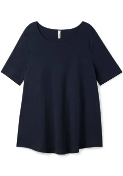 Longshirt mit abgerundetem Saum<sheego Discount