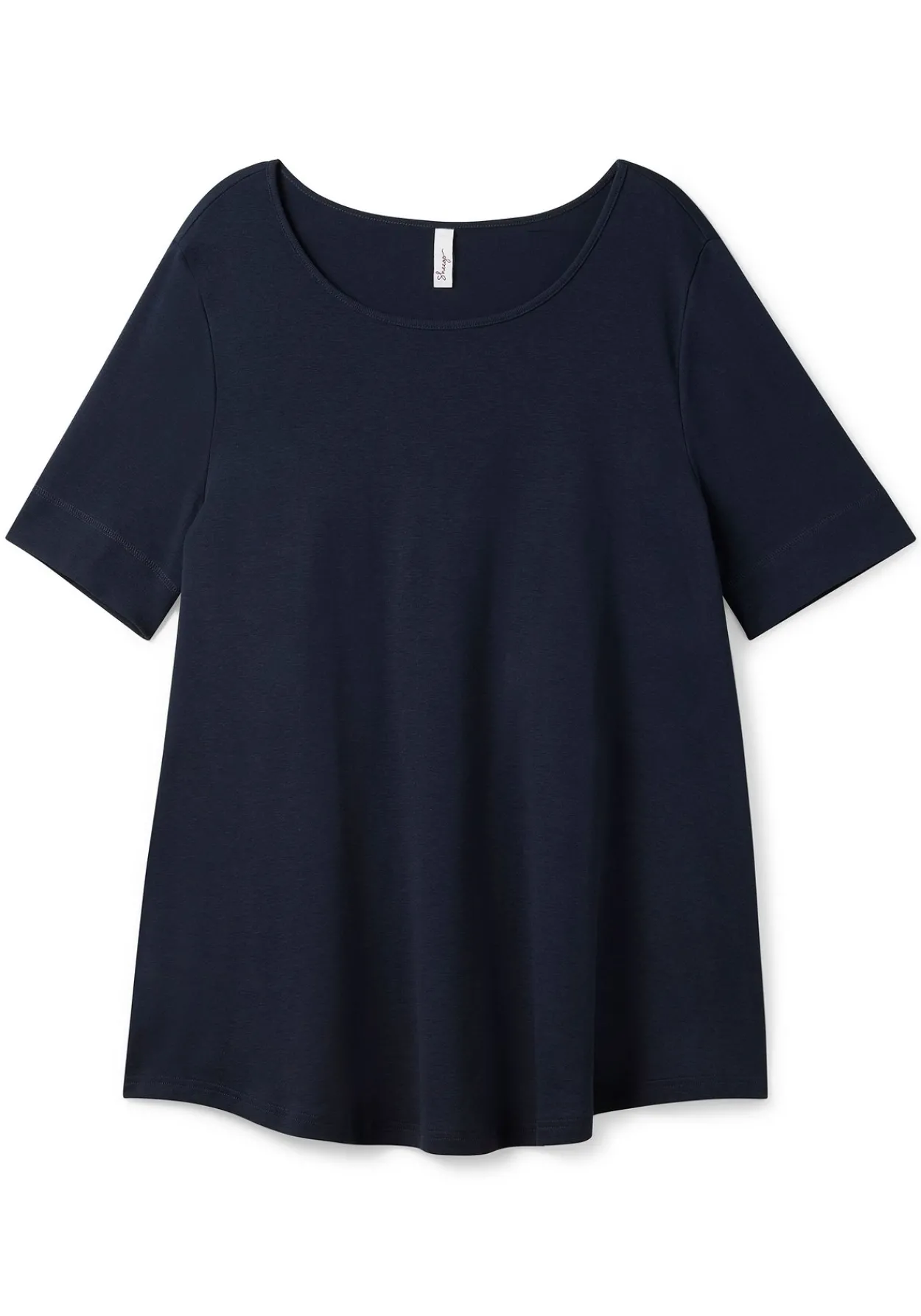 Longshirt mit abgerundetem Saum<sheego Discount