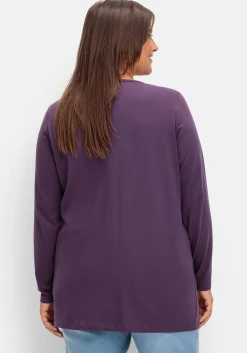 Longshirt mit aufgesetzten Taschen<sheego Outlet