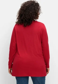 Longshirt mit aufgesetzten Taschen<sheego Sale