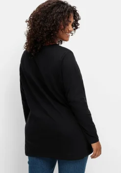 Longshirt mit aufgesetzten Taschen<sheego Online