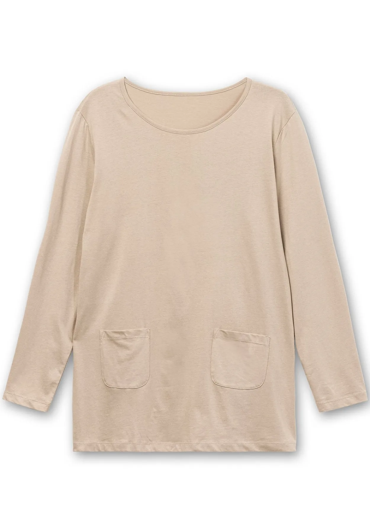 Longshirt mit aufgesetzten Taschen<sheego Hot