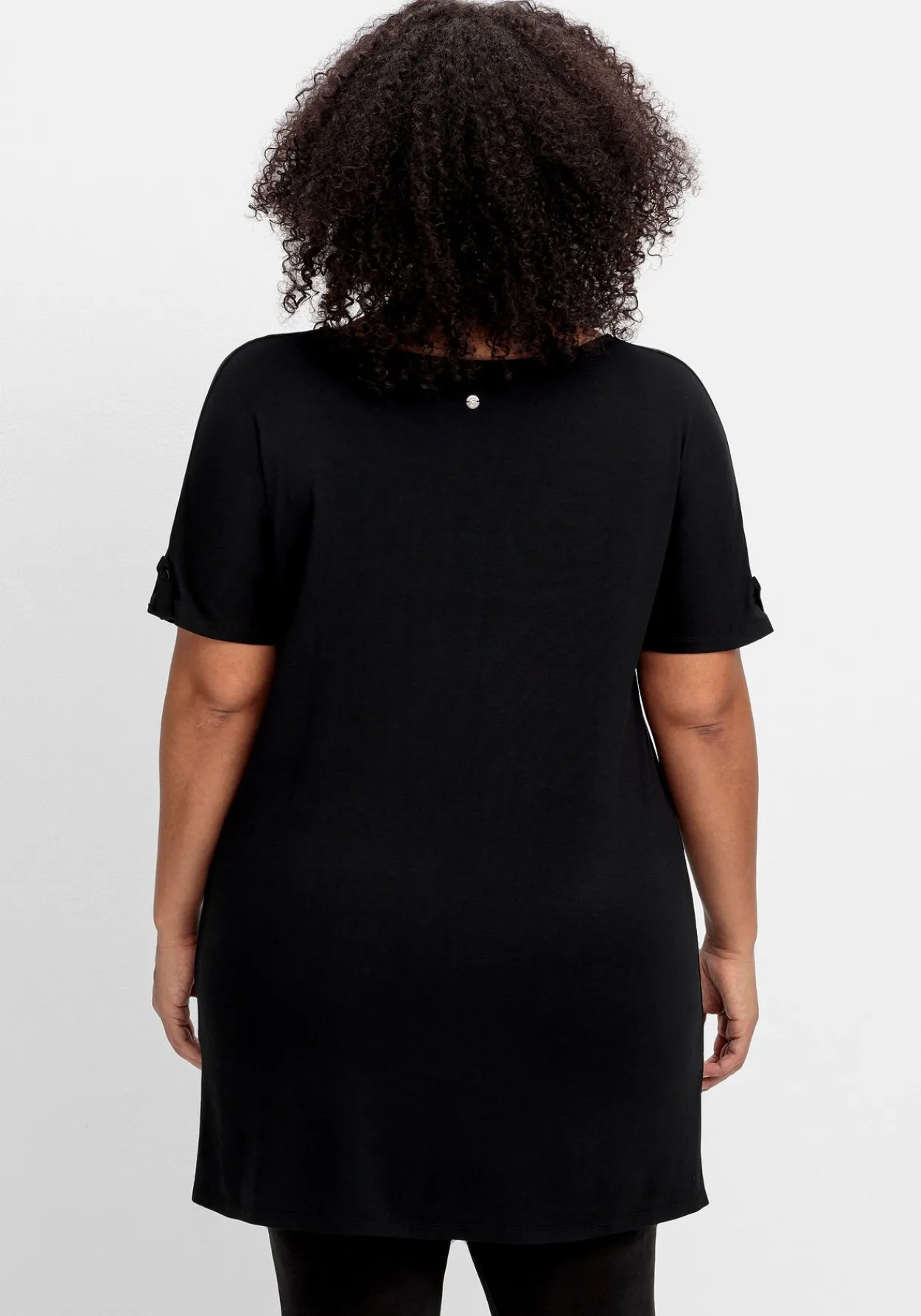 Longshirt mit Frontdruck, in Oversized-Form<sheego Hot