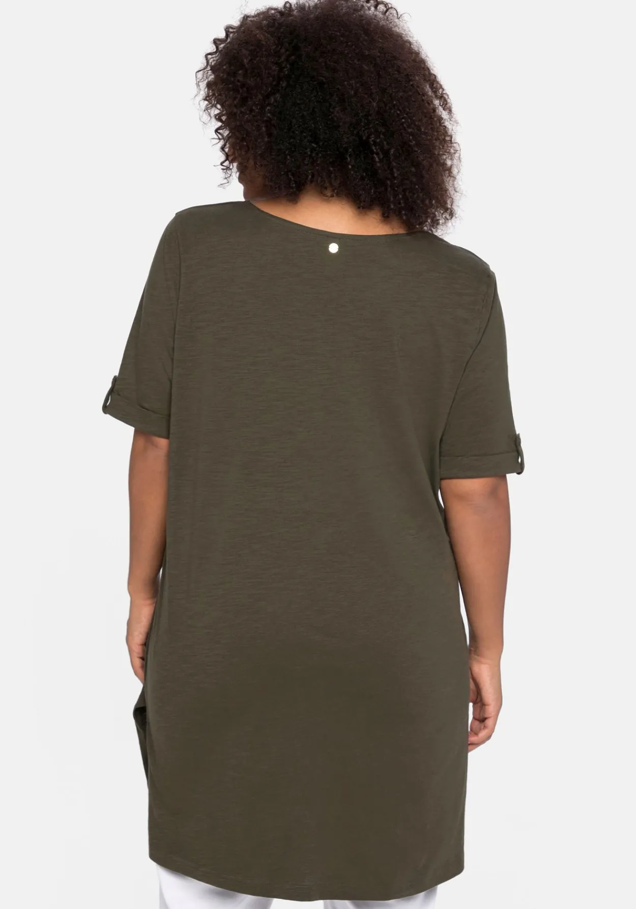 Longshirt mit geschlitztem Ausschnitt<sheego New