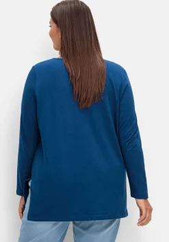 Longshirt mit hohen Seitenschlitzen<sheego Best