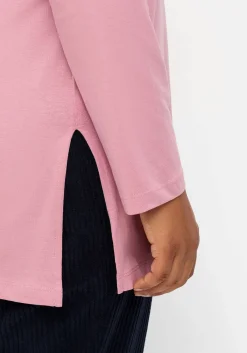 Longshirt mit hohen Seitenschlitzen<sheego Hot