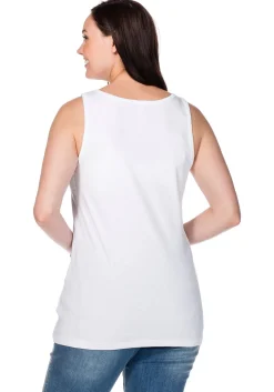 Longtop in Rippqualität, mit weitem Ausschnitt<sheego New