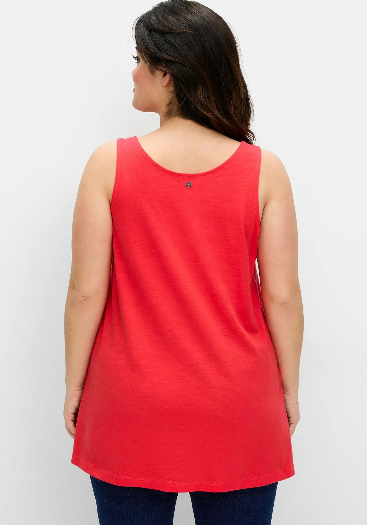 Longtop mit Knotendetail am Träger<sheego Fashion