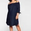 Longtunika mit 3/4-Ärmeln, im Carmen-Look<sheego Fashion