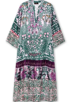 Maxikleid im Mustermix, mit Volants<sheego loves miss goodlife Hot