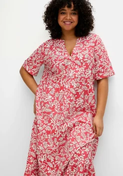 Maxikleid mit grafischem Alloverprint<sheego Hot