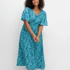 Maxikleid mit Knotendetail in der Taille<sheego Discount