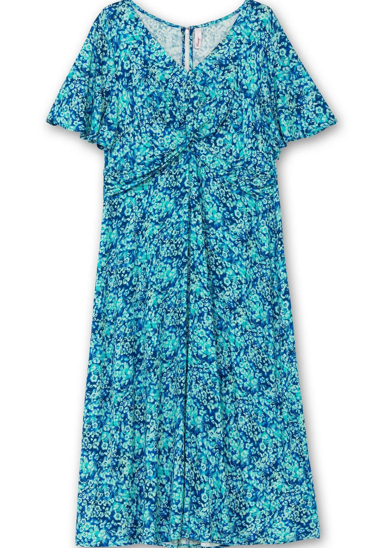 Maxikleid mit Knotendetail in der Taille<sheego Discount