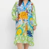 Midikleid im Multicolor-Mustermix<sheego loves miss goodlife Clearance