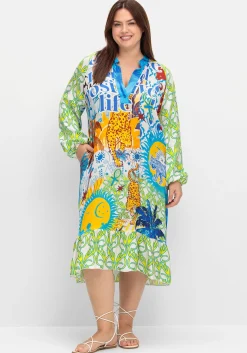 Midikleid im Multicolor-Mustermix<sheego loves miss goodlife Clearance