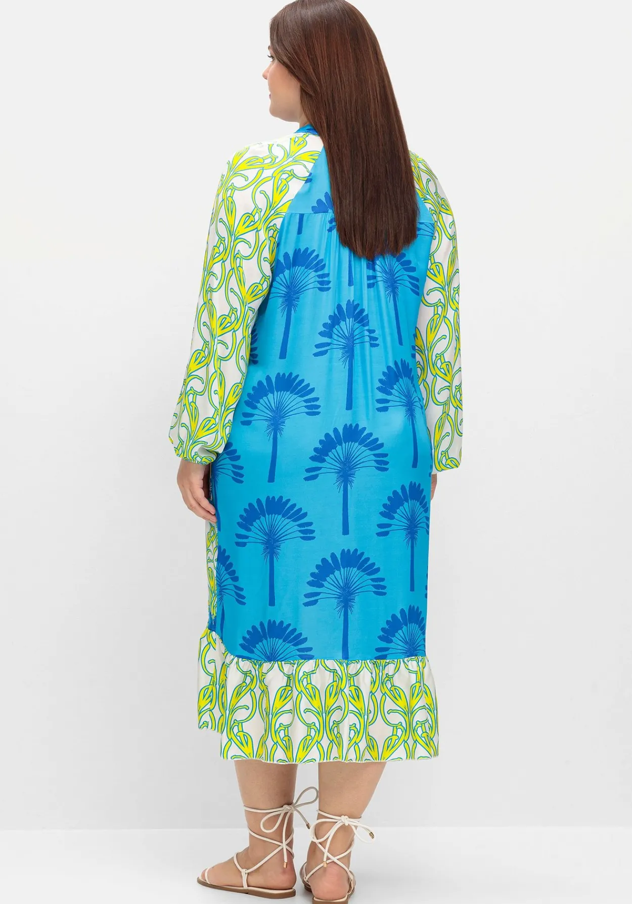 Midikleid im Multicolor-Mustermix<sheego loves miss goodlife Clearance