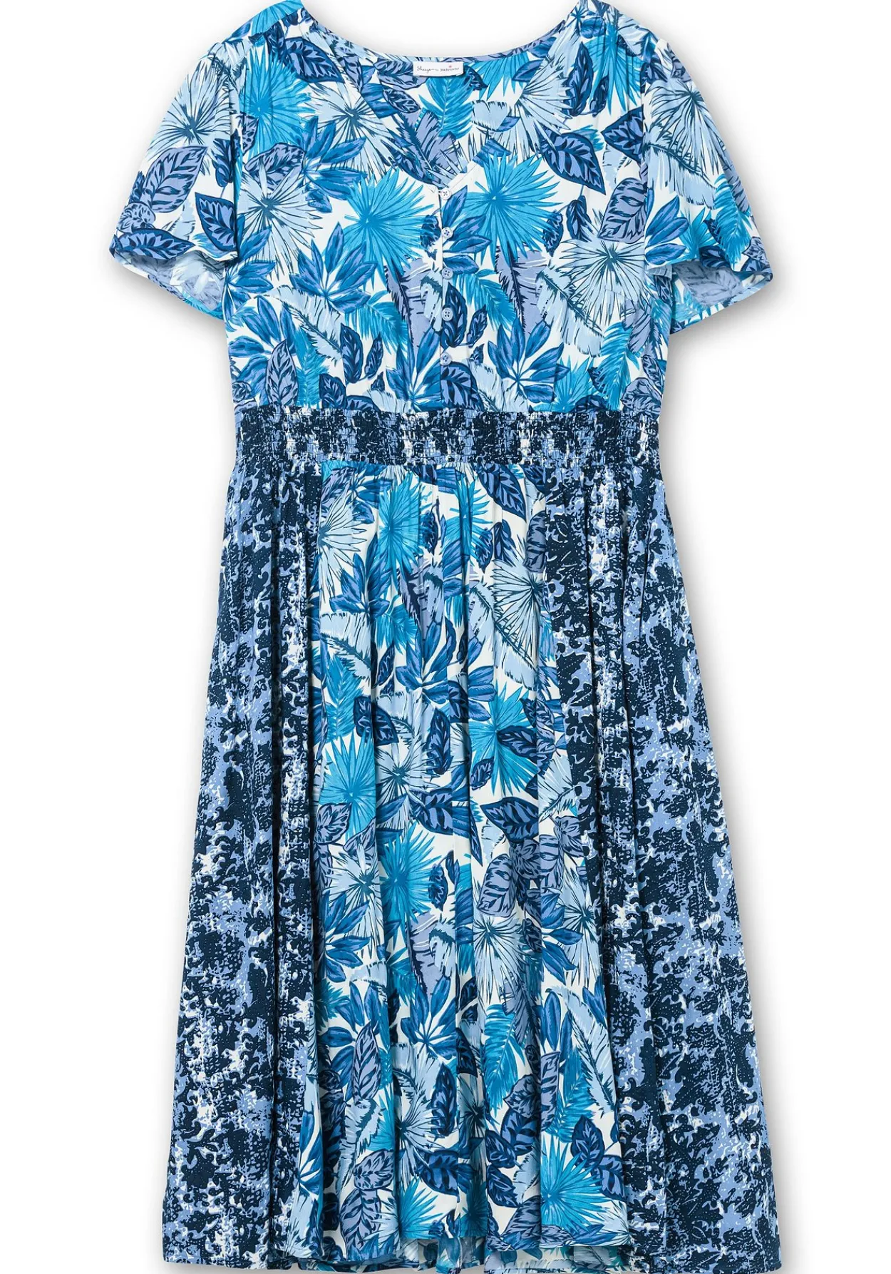 Midikleid im Mustermix, mit weitem Rock<sheego by Joe Browns Clearance