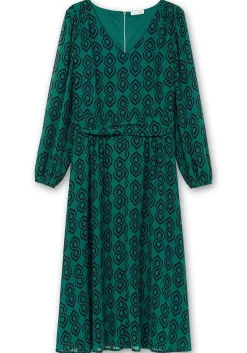 Midikleid mit Grafikdruck, aus Georgette<sheego by Joe Browns Online