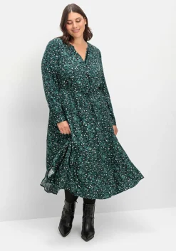 Midikleid mit Tunnelzug in der Taille<sheego Best