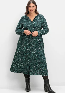 Midikleid mit Tunnelzug in der Taille<sheego Best