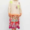 Midirock mit Multicolorprint und Gummizugbund<sheego loves miss goodlife Fashion