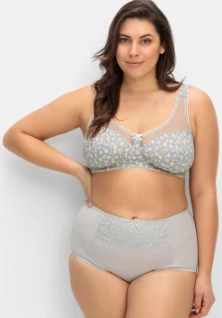 Miederslip mit Spitzeneinsatz vorn<wäschepur Best