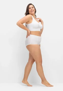 Miederslip mit Spitzeneinsatz vorn<wäschepur Outlet