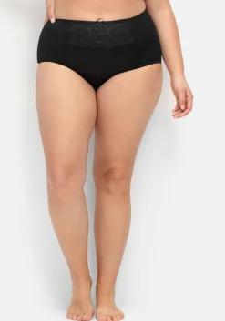 Miederslip mit Spitzeneinsatz vorn<wäschepur Outlet