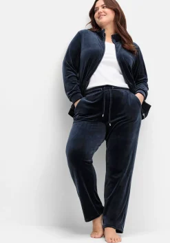 Nicki-Hausanzug aus Jacke und Hose<sheego Best