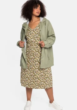 Outdoorjacke mit Jerseyfutter, wasserabweisend<sheego Hot