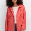 Outdoorjacke mit Kapuze und Stehkragen<sheego Outlet
