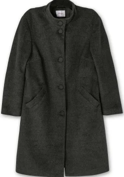 Oversized-Mantel mit Stehkragen, in flauschiger Qualität<sheego Clearance