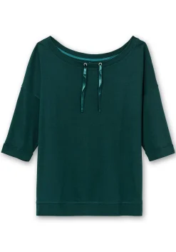 Oversized-Shirt mit Bindebändchen<sheego Hot