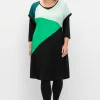 Oversized-Shirtkleid mit Grafikprint vorn<sheego New
