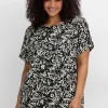 Oversize-Tunika mit Cut-outs an den Ärmeln<sheego New