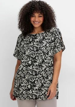 Oversize-Tunika mit Cut-outs an den Ärmeln<sheego New