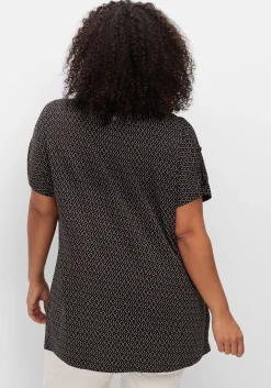 Oversize-Tunika mit Cut-outs an den Ärmeln<sheego Online