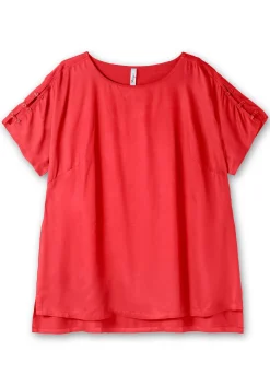 Oversize-Tunika mit geschlitztem Ärmel<sheego Outlet