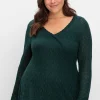 Pullover aus Ajourstrick, in Wickeloptik<sheego Online