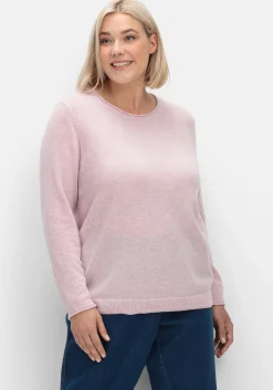Pullover aus reinem Kaschmir, mit Rollkanten<sheego Online