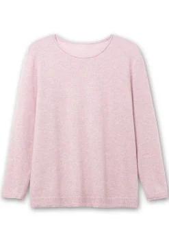 Pullover aus reinem Kaschmir, mit Rollkanten<sheego Online